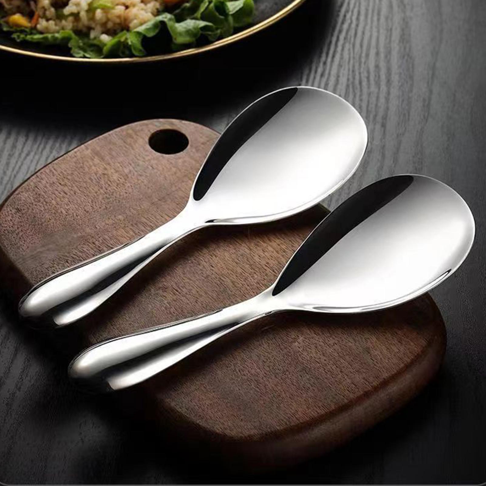 Stainless Steel Rice Spoon Pad - Kitchen Gadgets Under 100 ulasan dan harga
