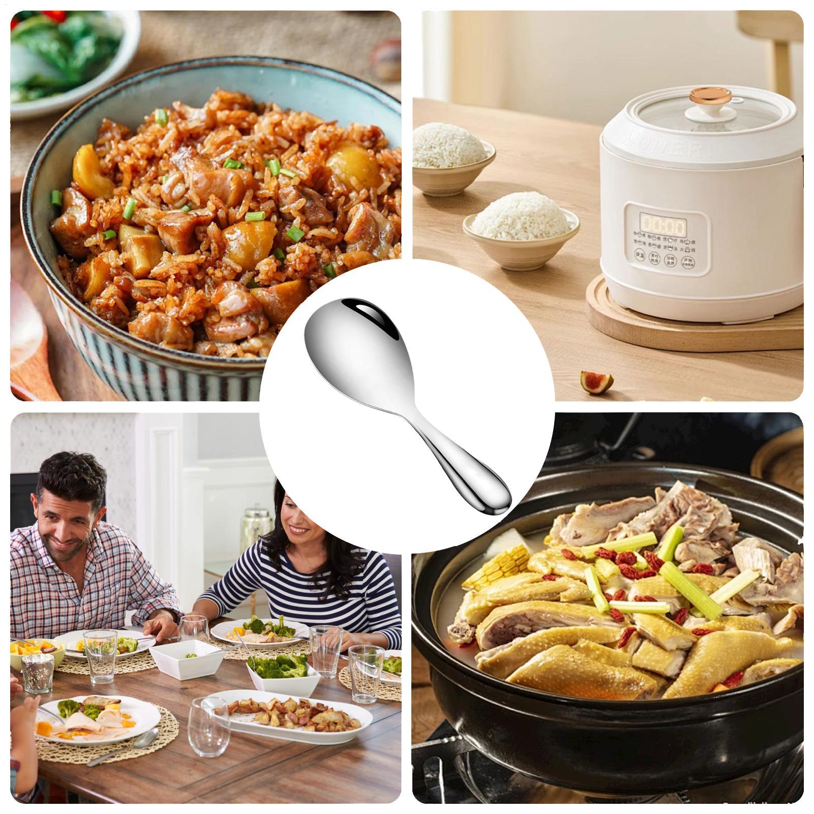Stainless Steel Rice Spoon Pad - Kitchen Gadgets Under 100 ulasan dan harga