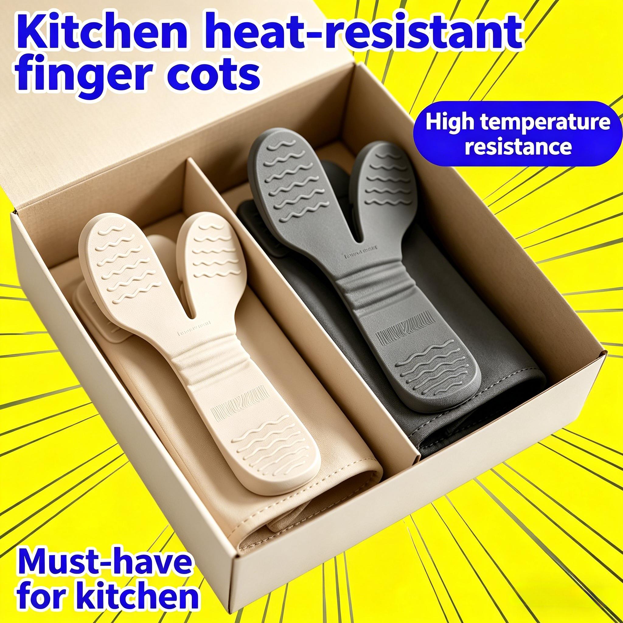 Anti-Slip Silicone Cooking Glo - Kitchen Gadgets Built In ulasan dan harga