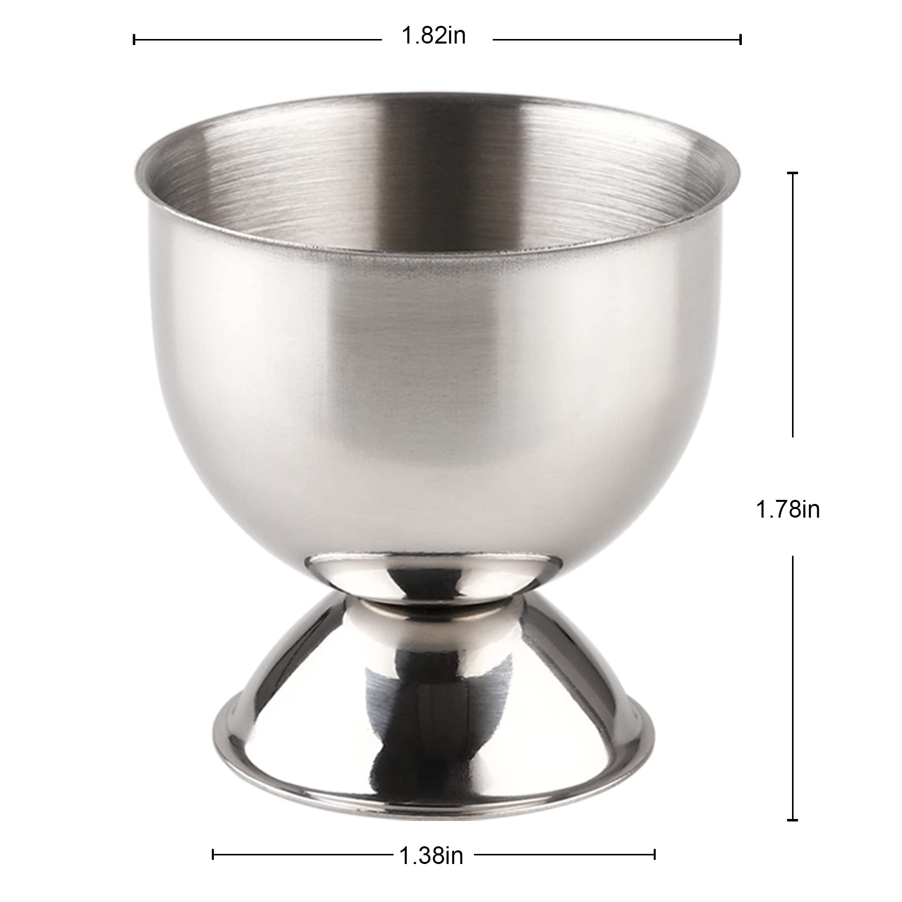 Stainless Steel Egg Cups Set H - Kitchen Gadgets For Gifts ulasan dan harga