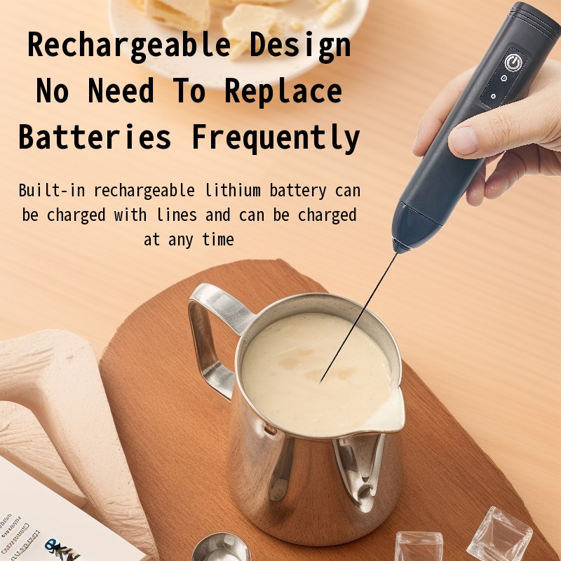 Electric Milk Frother + Egg Be - Quirky Kitchen Gadgets ulasan dan harga