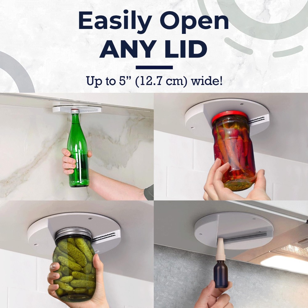 1pc Under Cabinet Jar Openers  - Kitchen Gadgets Cabinet ulasan dan harga