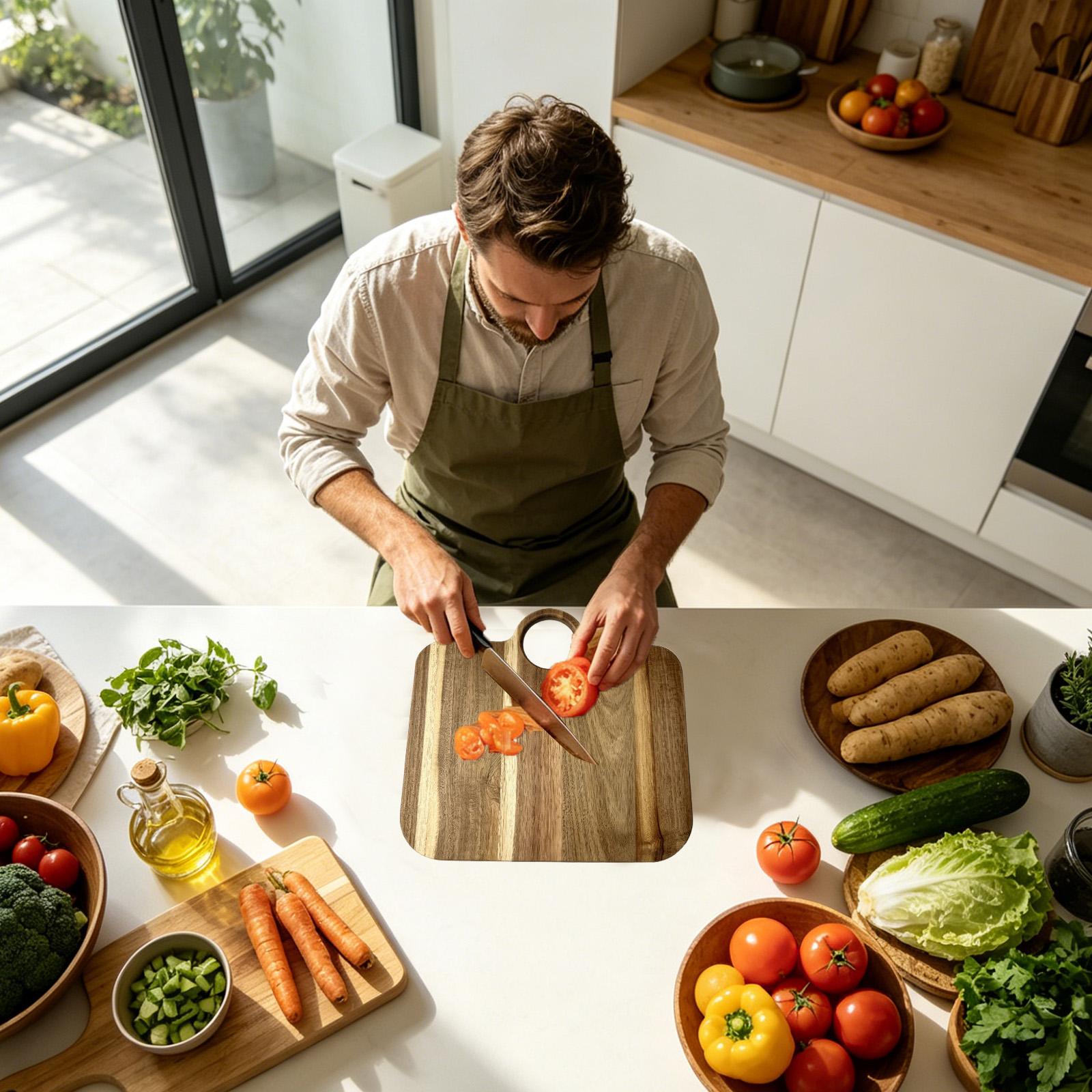 Chopping Board Bag Shape Non-S - Bamboo Cutting Board ulasan dan harga