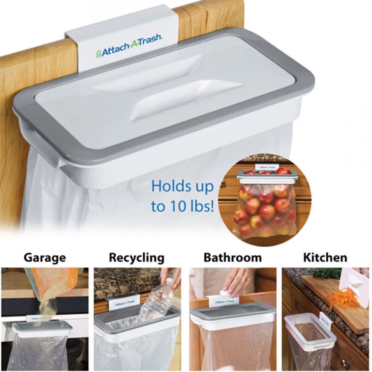 Over Cabinet Waste Bin Bag Cli - Kitchen Gadgets Cabinet ulasan dan harga