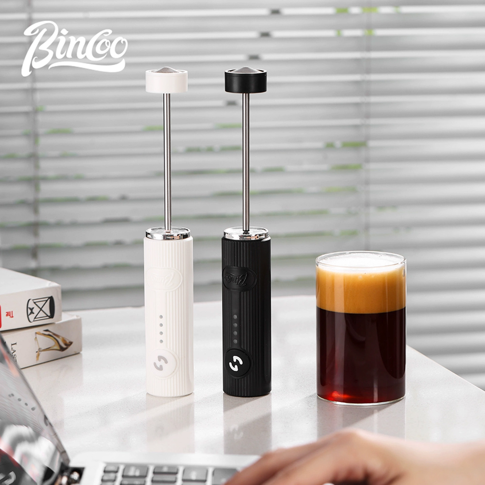 BINCOO Electric Coffee Frother - Quirky Kitchen Gadgets ulasan dan harga