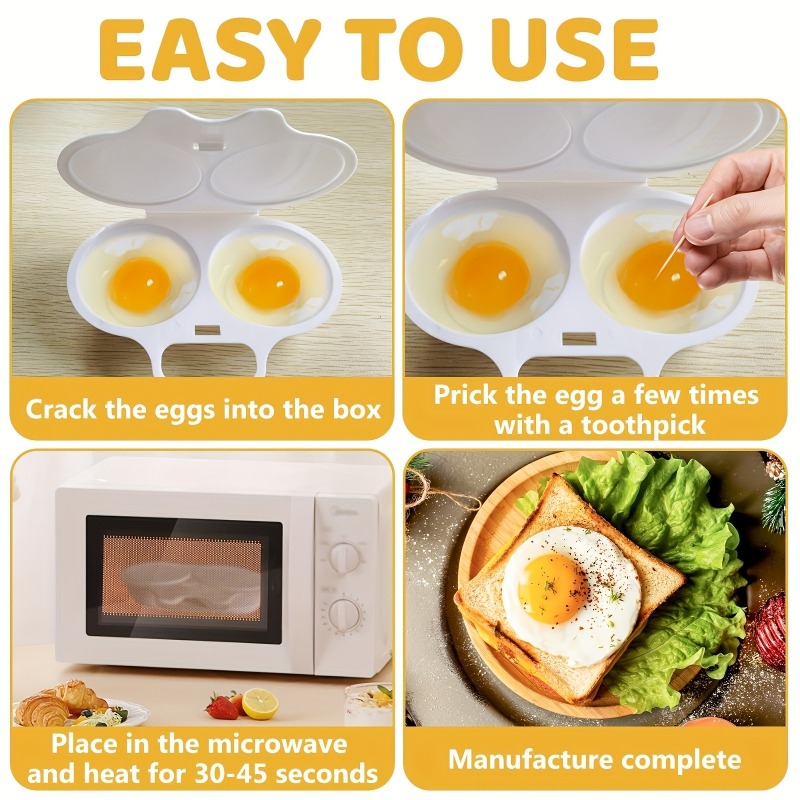 Microwave steamed egg box, for - Kitchen Gadgets For Gifts ulasan dan harga